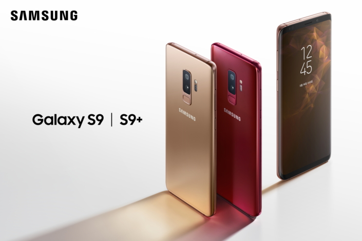 Galaxy-S9-Sunrise-Gold-Burgundy-Red